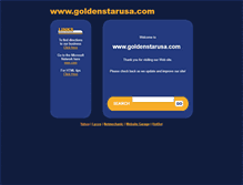 Tablet Screenshot of goldenstarusa.com